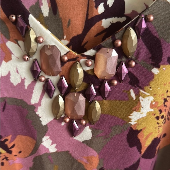 Ruby Rd fall floral top - Picture 4 of 5